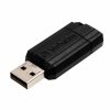 Verbatim Pendrive 16GB USB-A 2.0PinStripe czarny/black 49063